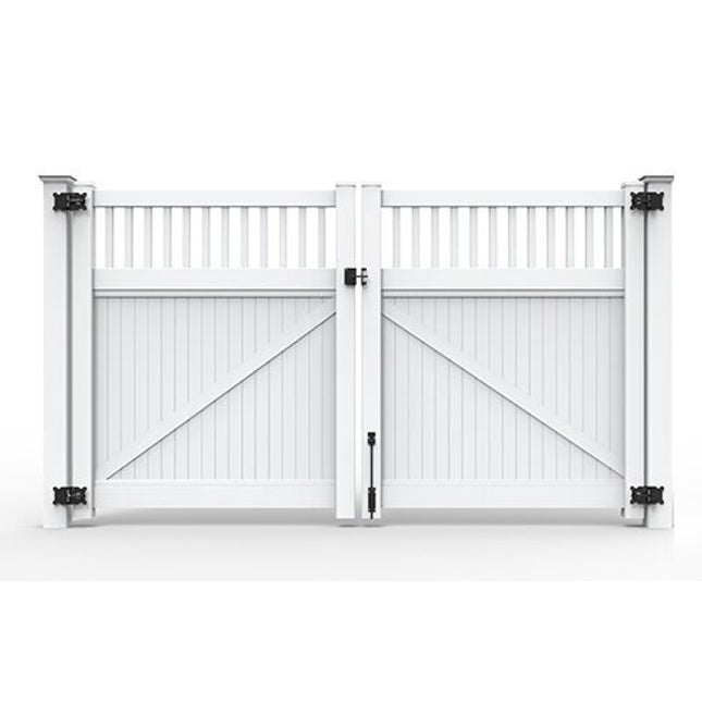 Mary - Closed Top Privacy PVC Fence Gate 1800mm H - Dagood Products