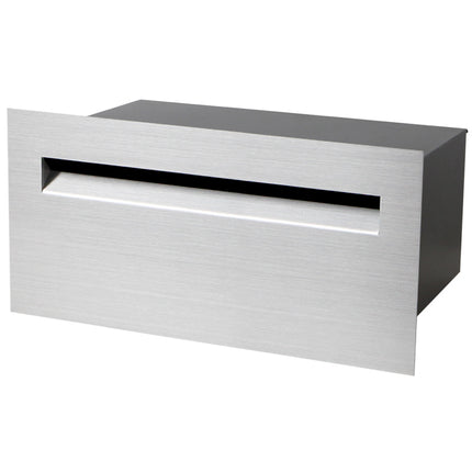 272 Palazzo Stainless Steel A4 Fence or Brick Letterbox