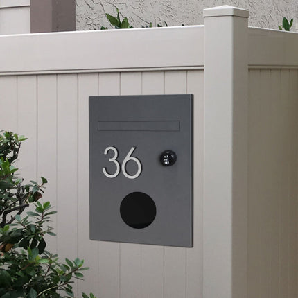 Monza 743 Parcel + Mail Fence Letterbox - Dagood Products