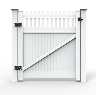 Elle PVC Gate - 1500mm H – Dagood Letterboxes