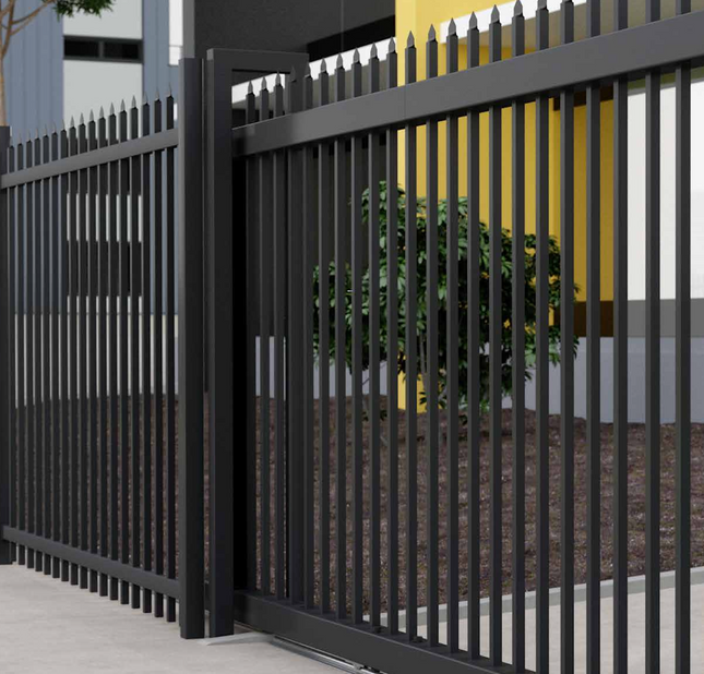 Zeus Aluminium Fencing Security Panel, 1800mm or 2100mm H x 2400mm W - Dagood Products