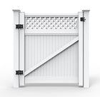 Bertha - Lattice-top PVC Fence Gate 1700mm H - Dagood Products