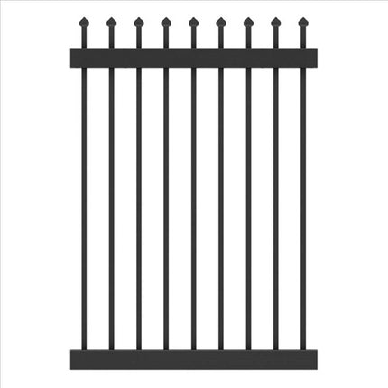 Zeus Fencing Steel Middle Sliding Gate Panel - Dagood Products